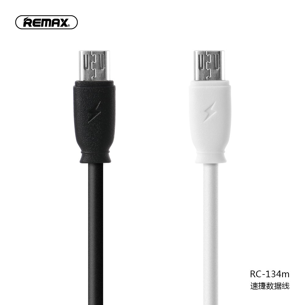 Кабель Remax Fast Charging DATA RC-134m for Micro 2,1A/1m.